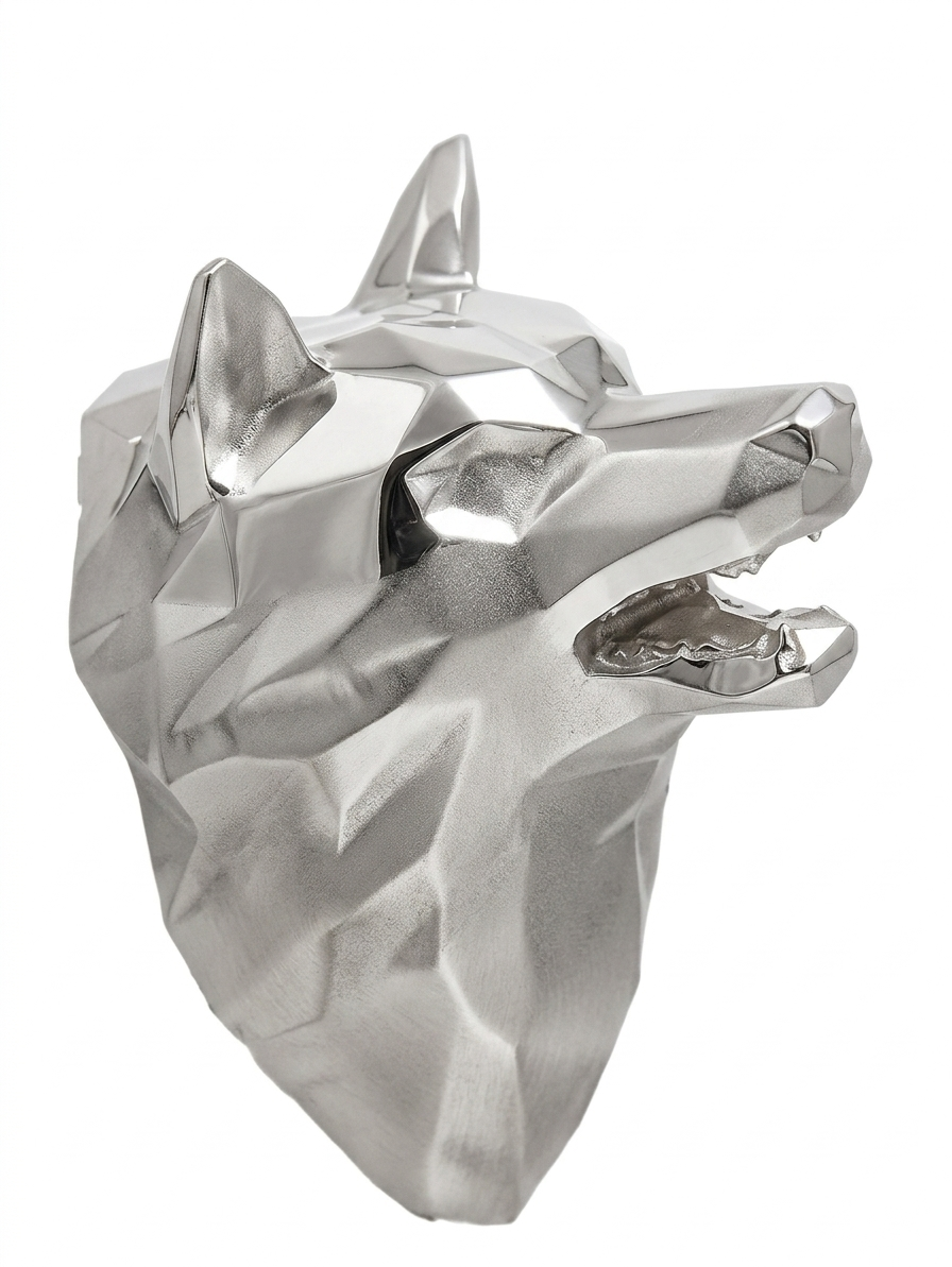 🐺 The Wolf Head Figurine