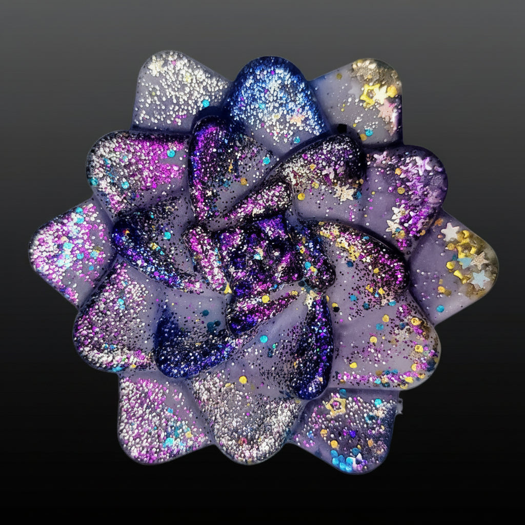 3D Large FLower shaped Magnet or Bag Charm