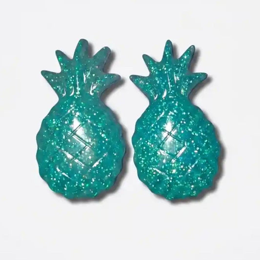 The Pineapple Pocket Buddies™ — Handcrafted BFF Resin Set (Made to Order)