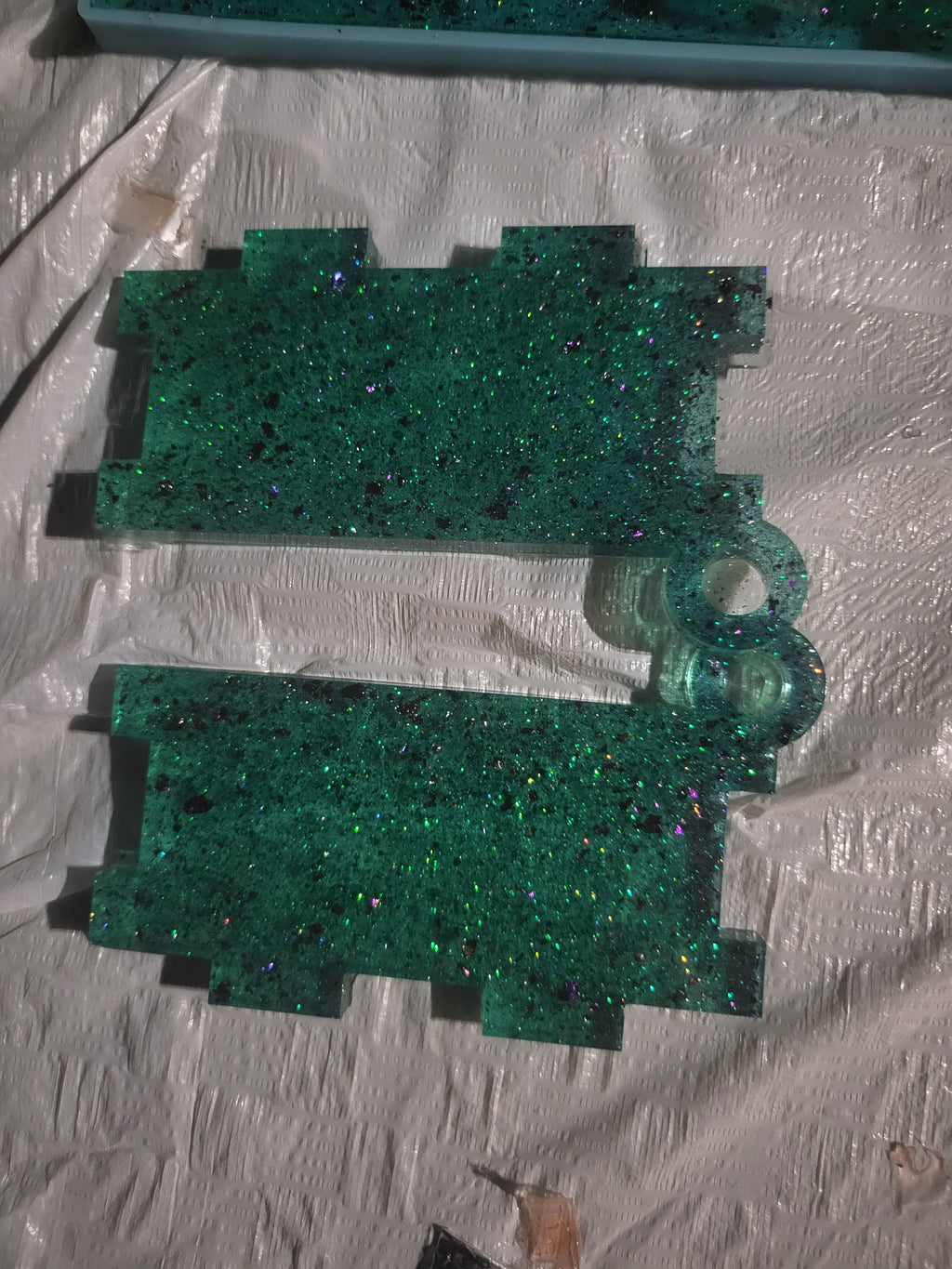 Custom Handmade Resin Interlocking Puzzle Box (Made to Order)