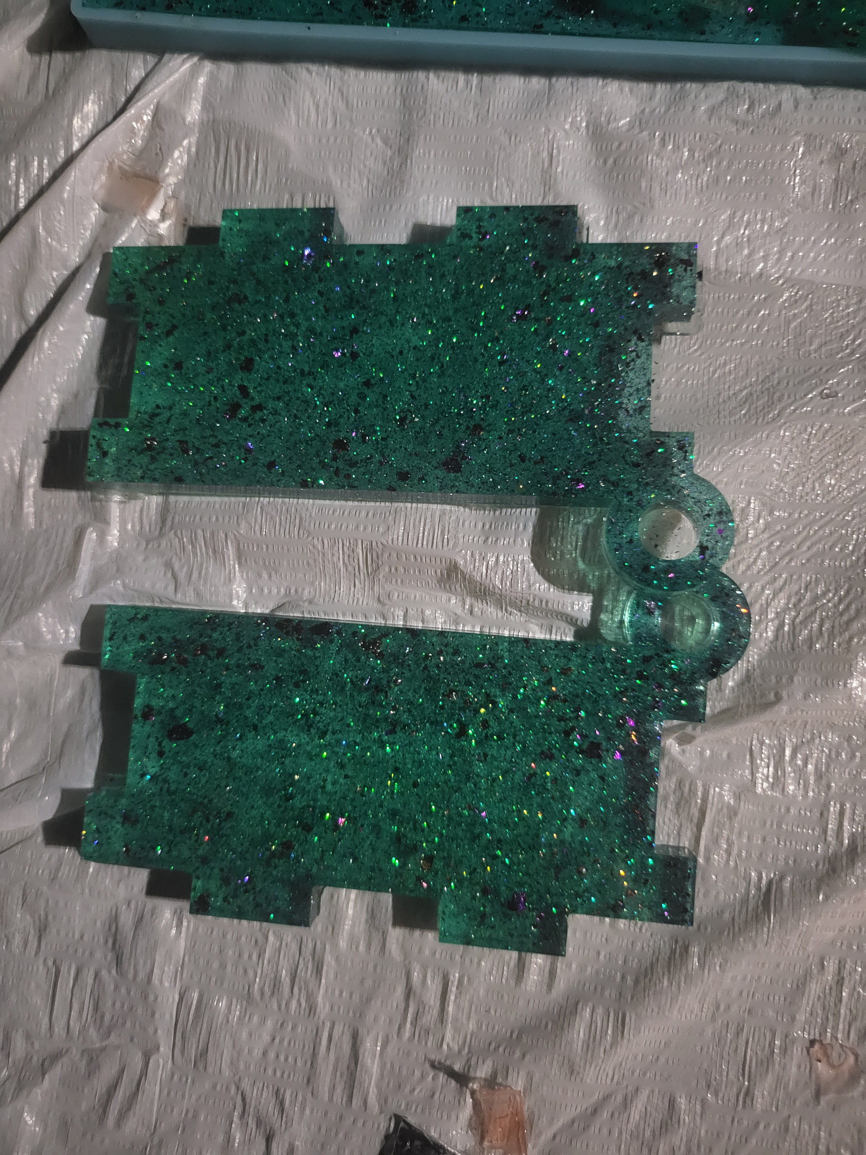 Custom Handmade Resin Interlocking Puzzle Box (Made to Order)