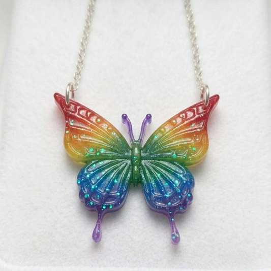 The Butterfly — Handcrafted Resin Jewelry & Accessories (Made to Order)