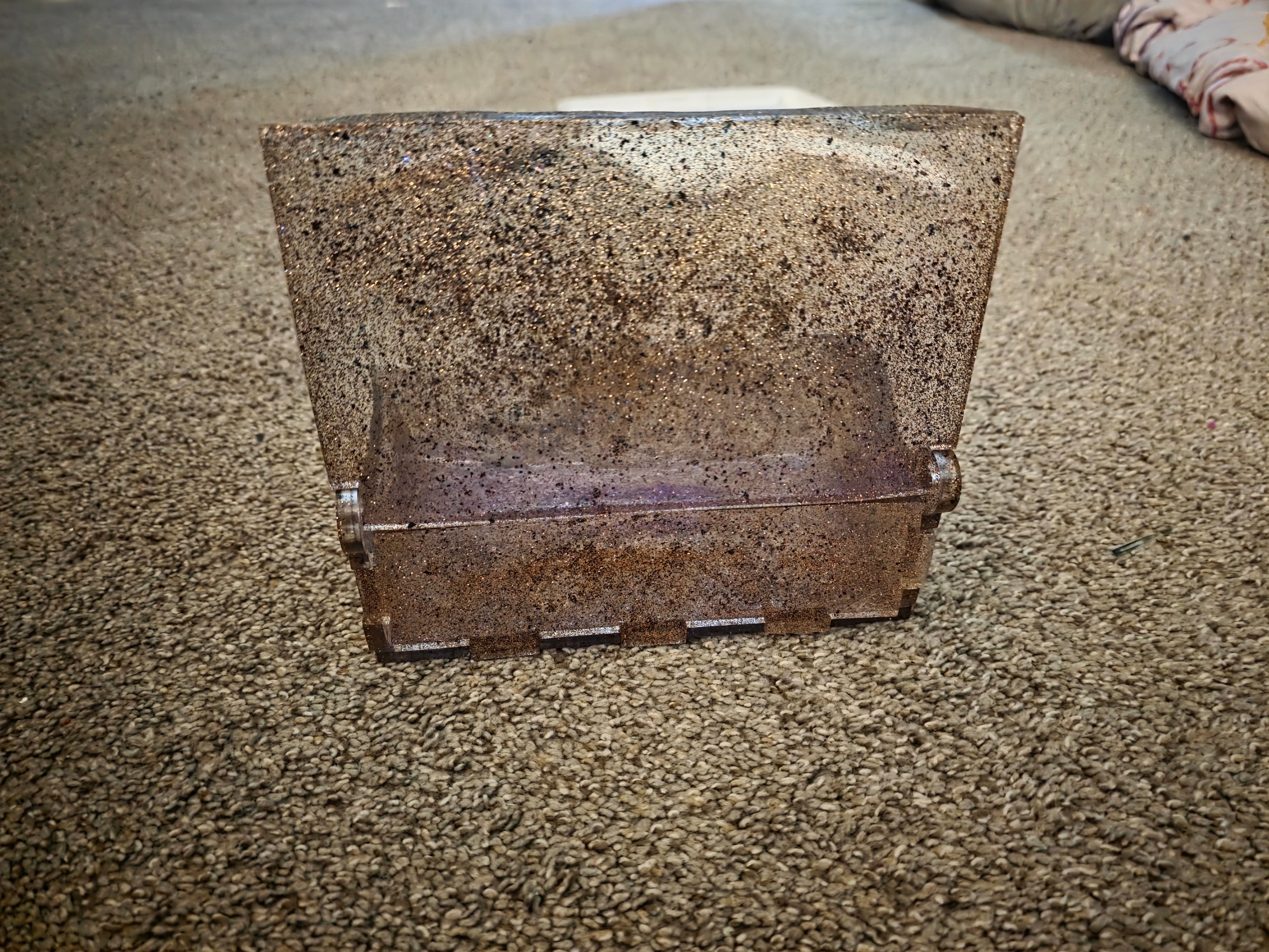 Custom Handmade Resin Interlocking Puzzle Box (Made to Order)
