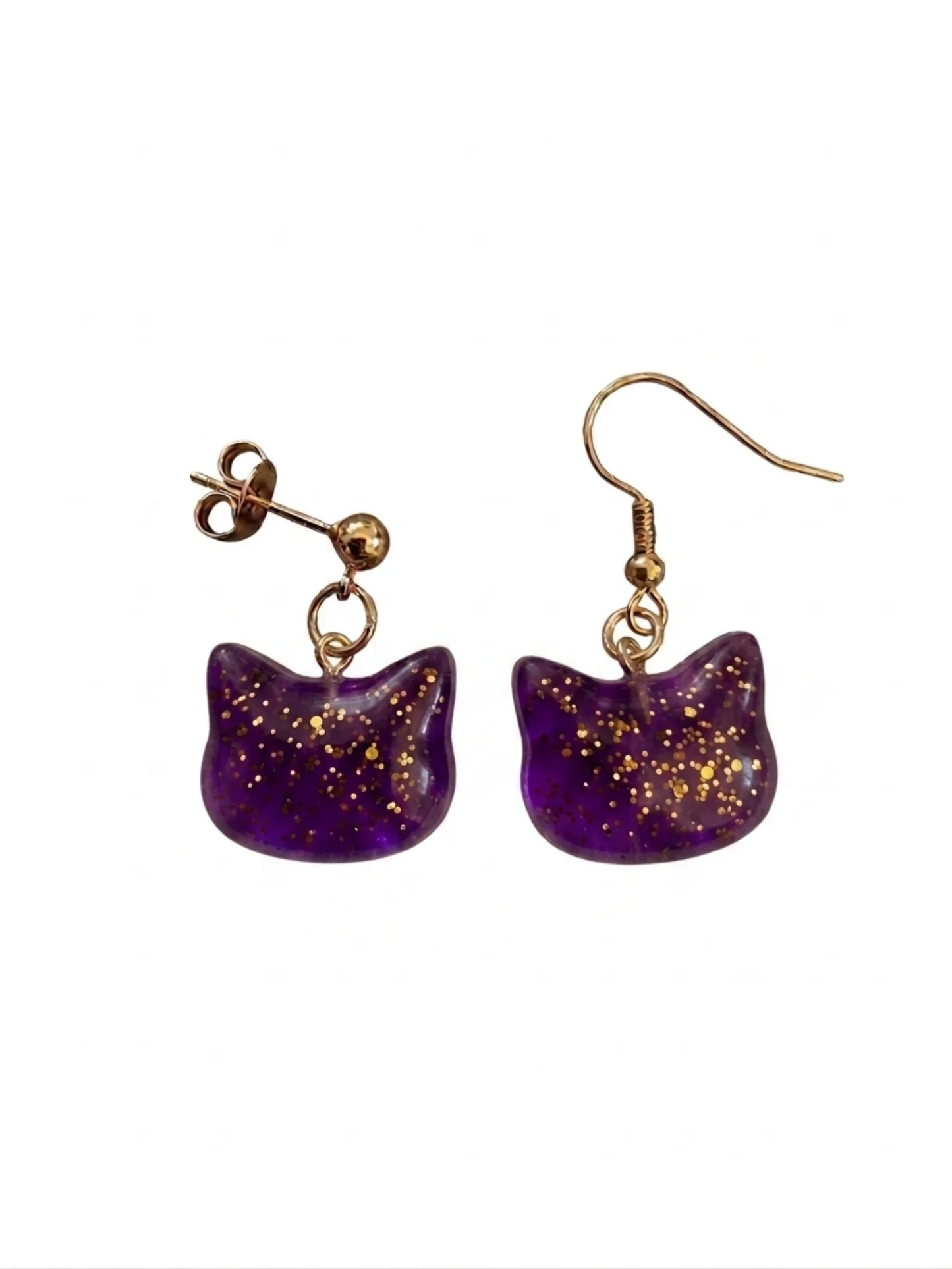 🐱 The Galaxy Cat — Handcrafted Resin Jewelry & Accessories (Made to Order)