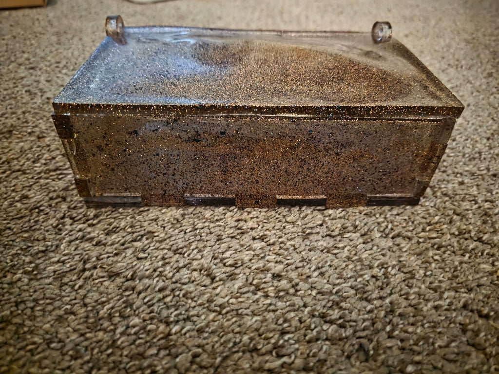 Custom Handmade Resin Interlocking Puzzle Box (Made to Order)