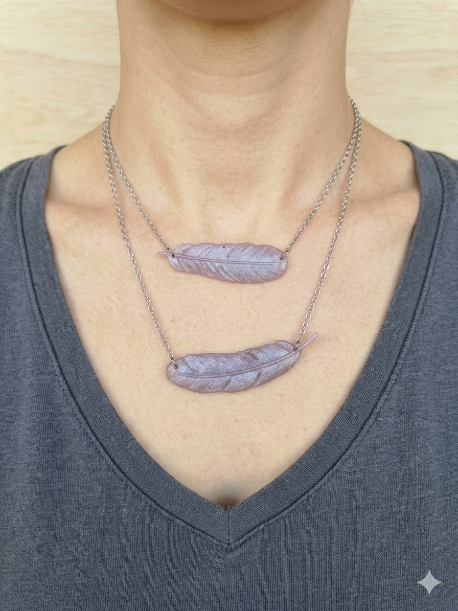 🪶The Feather — Handcrafted Resin Jewelry & Accessories (Made to Order)