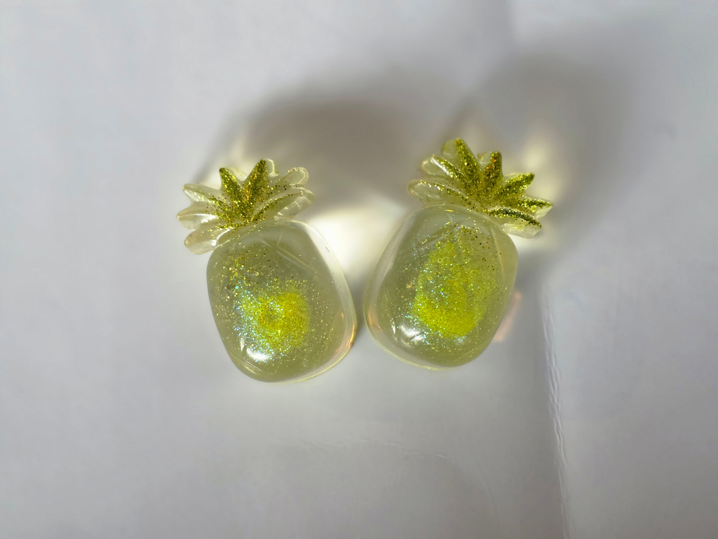 The Pineapple Pocket Buddies™ — Handcrafted BFF Resin Set (Made to Order)