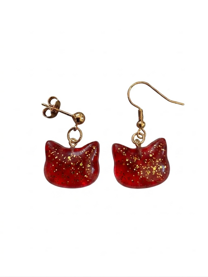 🐱 The Galaxy Cat — Handcrafted Resin Jewelry & Accessories (Made to Order)